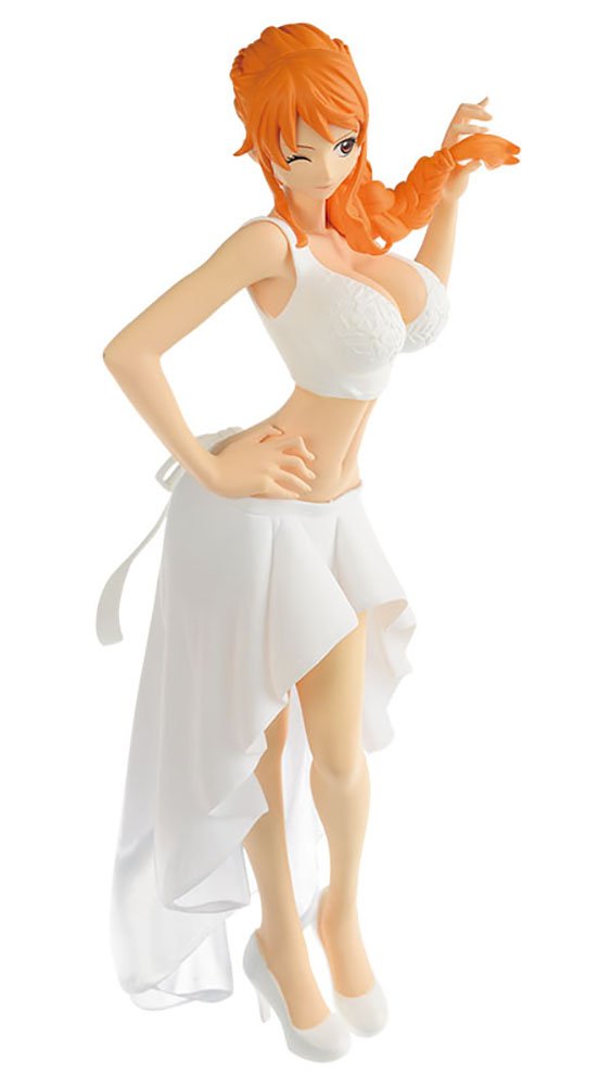 One Piece LADY EDGE:WEDDING NAMI Nami 2 types set White ver. + Yellow ver.