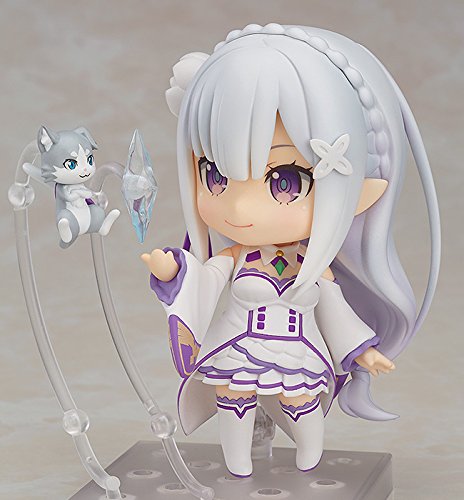 Nendoroid Re:ZERO -Starting Life in Another World- Emilia Non-scale ABS&PVC Painted Movable Figure