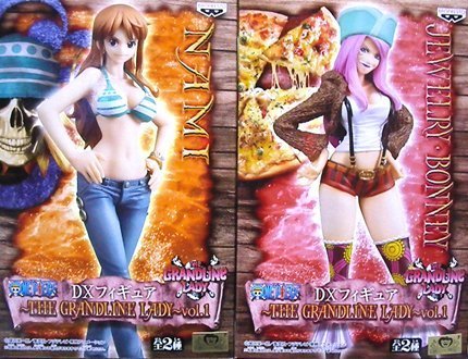 One Piece DX Figure THE GRANDLINE LADY vol.1 Nami & Jewelry Bonnie (2 types set)