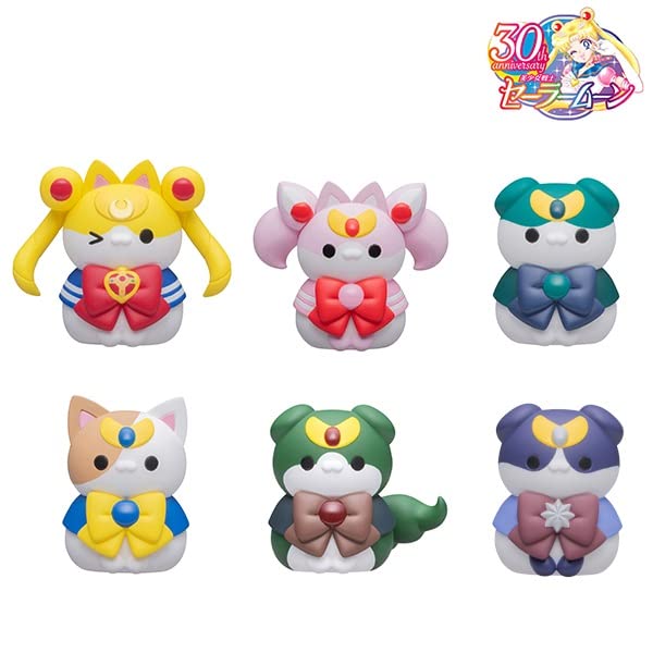 MEGA CAT PROJECT Pretty Guardian Sailor Moon Senya Moon Punishment on behalf of the Moon! 2 (BOX) Approx. 30mm PVC painted finished figure