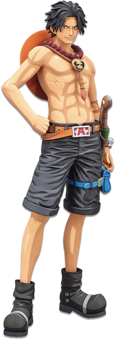 BanPrestoOne Piece Grandista Portgas.D.Ace Manga Dimensions Figure