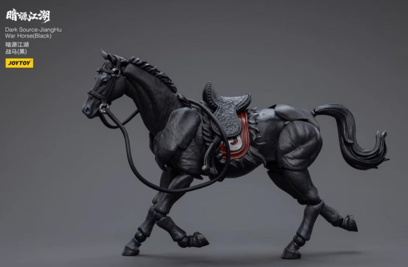 JOYTOY 1/18 Dark Source JiangHu JT8001 War Horse Black Movable Figure Black Horse