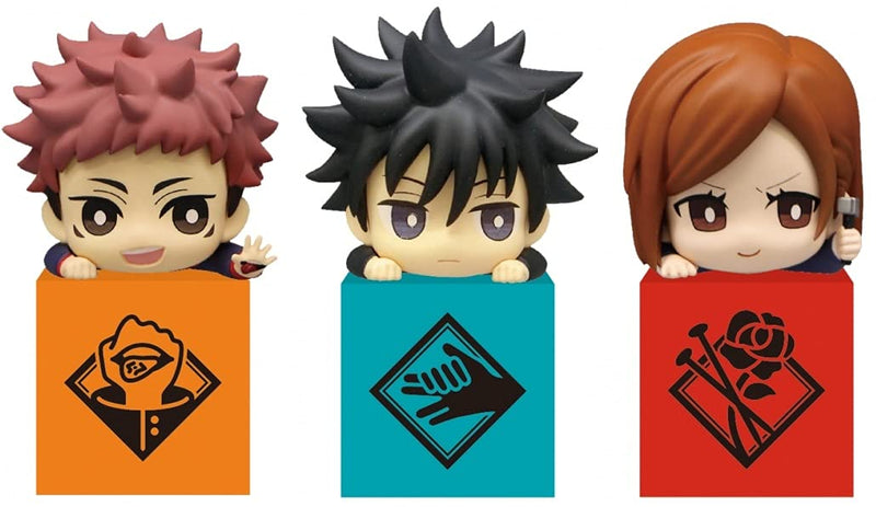 Jujutsu Kaisen Hikake Figure All 3 types set Yujin Kojo, Megumi Fushiguro, Bara Kugisaki, Furu