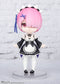 Figuarts mini Re:ZERO -Starting Life in Another World- Ram approximately 90mm PVC&ABS painted movable figure BAS61261