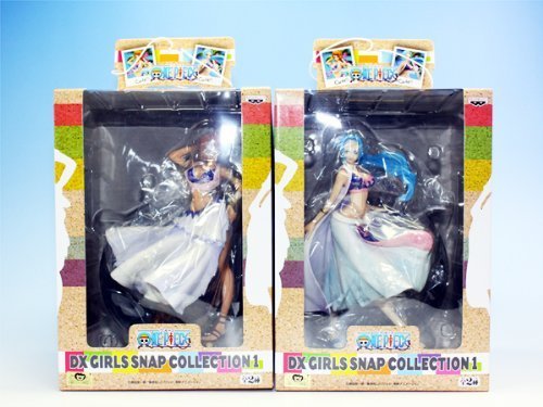 One Piece DX GIRLS SNAP COLLECTION1 Nami, Vivi all 2 types set