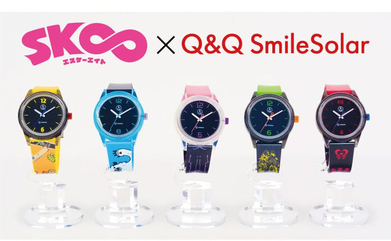CITIZEN SK8 Smile Solar Watch "SK SK8 the Infinity x Q&Q SmileSolar" Ranga Model