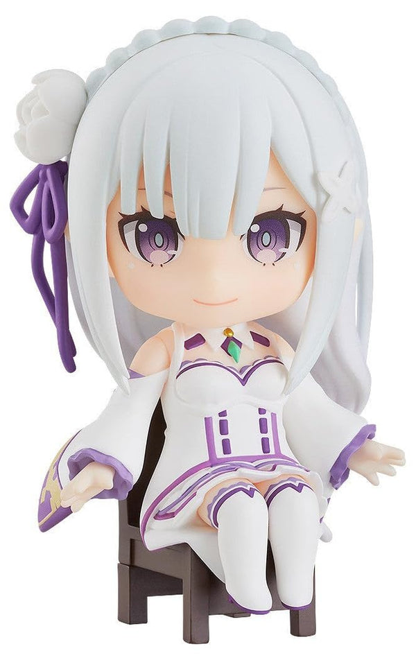 Nendoroid Swacchao! Re:ZERO -Starting Life in Another World- Emilia Non-Scale Plastic Painted Movable Figure Purple G12664