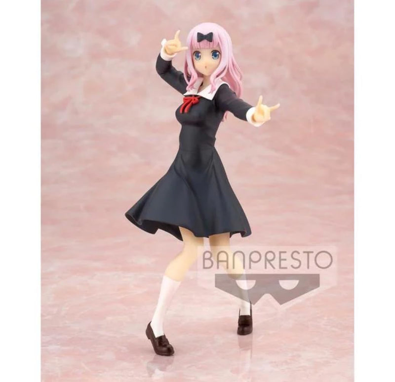 Banpresto Kaguya-sama Wants to Be ConfessedLove Brain Battle of Geniuses Kyunties Chika Fujiwara Figure