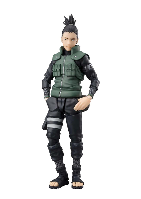 TAMASHII NATIONS S.H.Figuarts NARUTO Shippuden Nara Shikamaru -The brain that sees ten moves ahead- Approximately 145mm PVC&ABS painted movable f