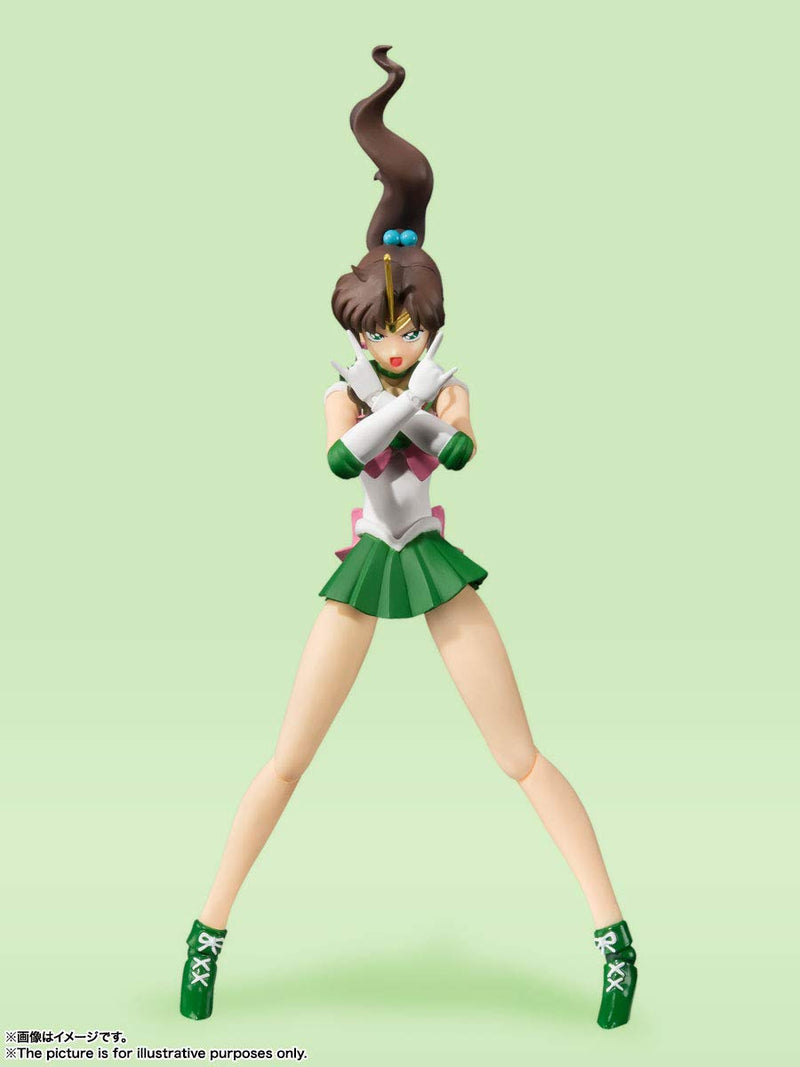 S.H.Figuarts Sailor Moon Sailor Jupiter -Animation Color Edition- Approx. 150mm ABS&PVC painted movable figure