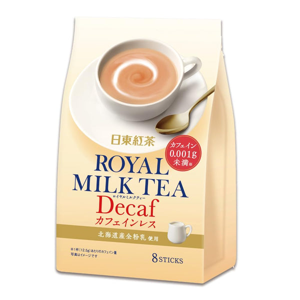 Mitsui Norin Nitto Black Tea Royal Milk Tea Decaf 8 bottles x 4 pieces