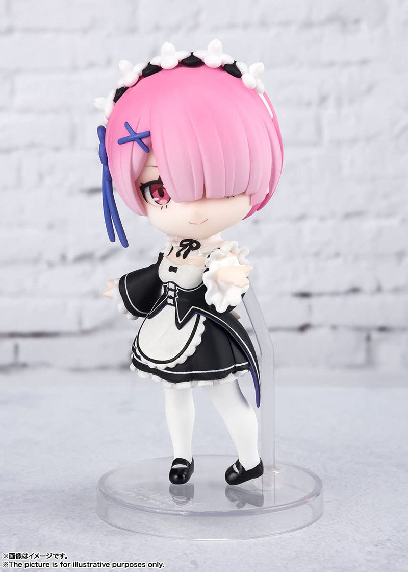 Figuarts mini Re:ZERO -Starting Life in Another World- Ram approximately 90mm PVC&ABS painted movable figure BAS61261