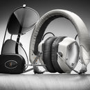 V-MODA XS Small headband Folding Design Noise-Isolating Metal Headphone XS-U-WSILVER