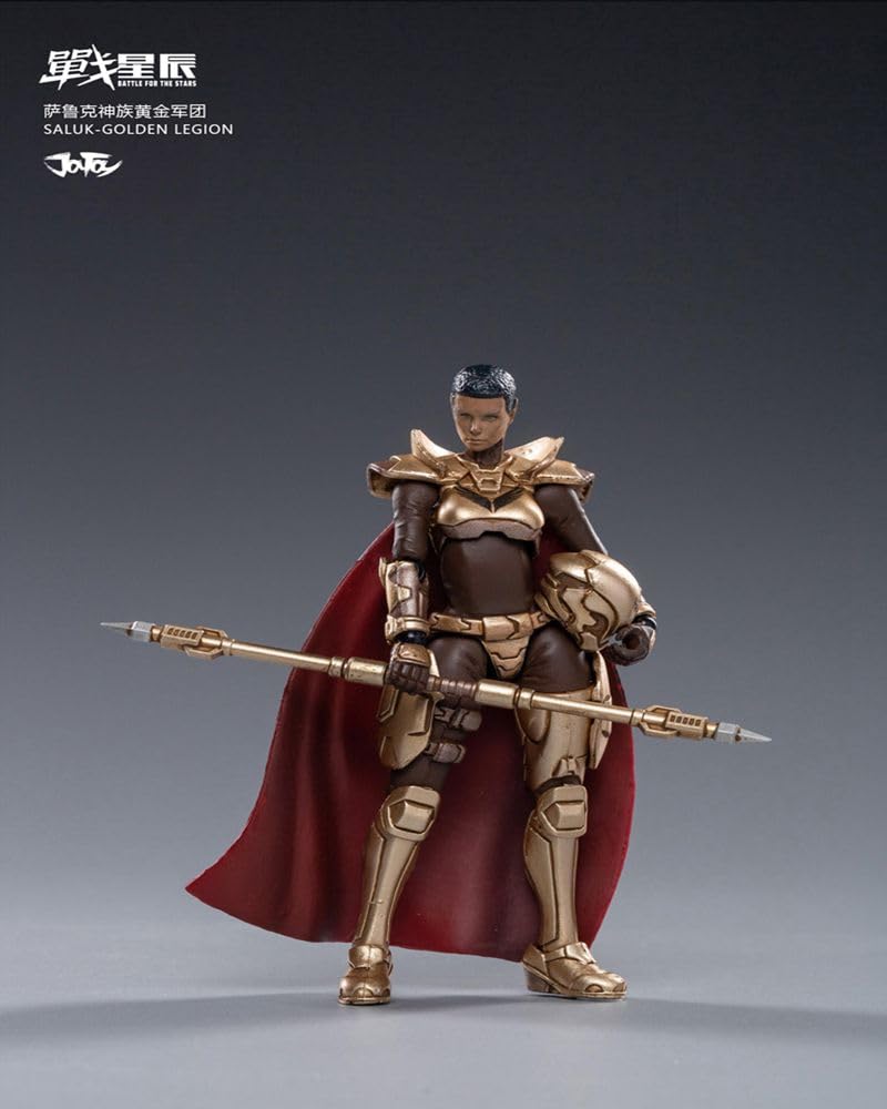 JOYTOY 1/18 Battle Star Series Saruk God Tribe White Flame Corps Movable Action Figure JT0722