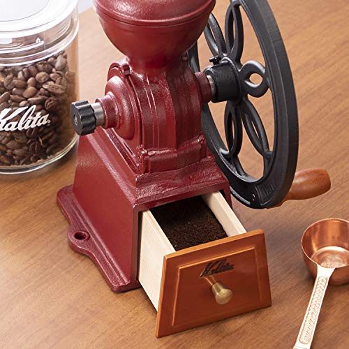 Kalita Kalita Coffee Mill Casted Handminded Diamyl Red N