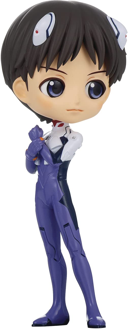 BanPrestoEvangelion Shinji Ikari Plugsuit Style Q cheeks Version B Statue