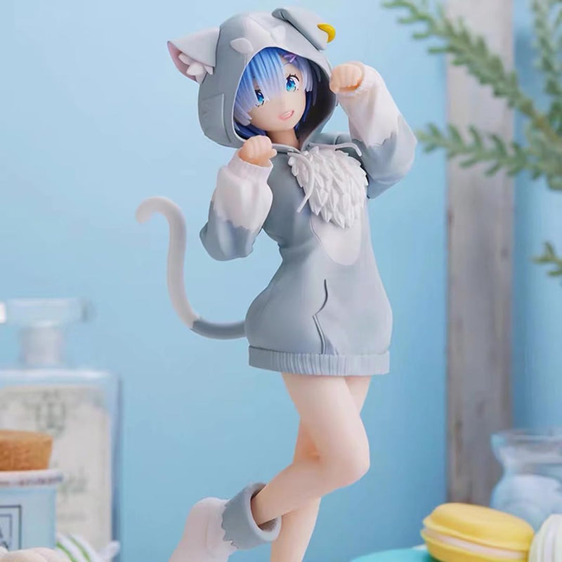 reijax Zero -Starting Life in Another World- FIGURIZM Rem Figure Remram Emilia Heterochromatic Parka Suit Figure Model (Different Colors)