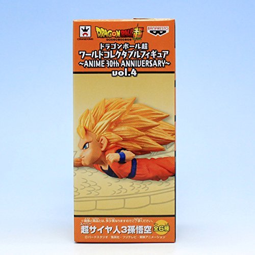 Super Saiyan 3 Son Goku Dragon Ball Super World Collectable Figure ANIME 30th ANNIVERSARY vol.4 Anime Goods Prize Banpresto