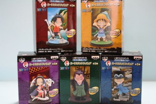 Ichiban Kuji One Piece The Beginning of a New EraF Prize/Card Stand Figure/All 5 Types Set