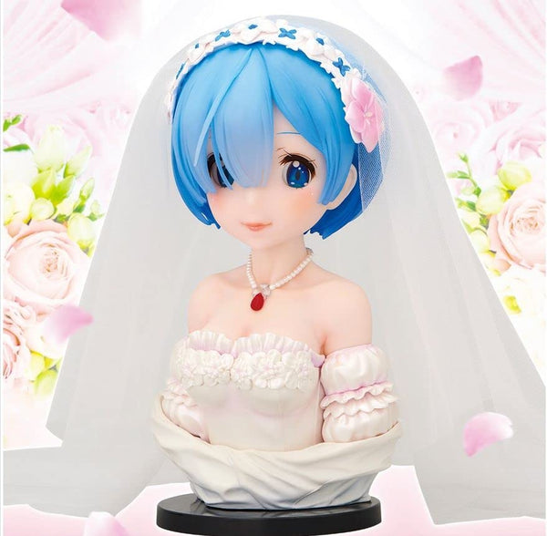 Ichiban Kuji Re:ZERO -Starting Life in Another World-Dreaming, Future Story- Prize A Rem Art Scale Figure (Wedding ver.)