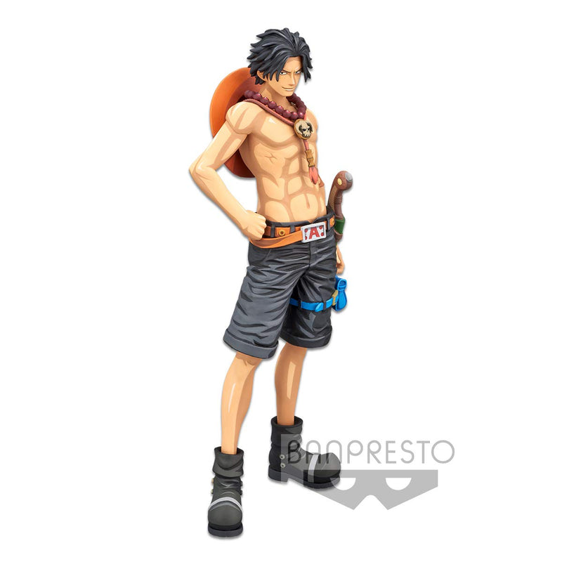 BanPrestoOne Piece Grandista Portgas.D.Ace Manga Dimensions Figure