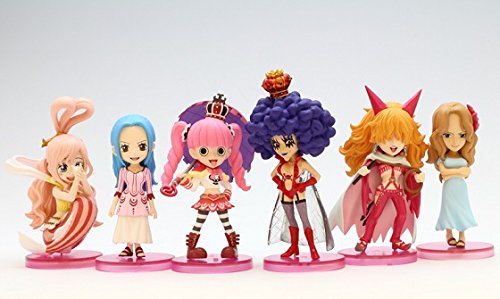 One Piece World Collectible Figure - Hana - All 6 Types Set Banpresto Prize [Toys & Hobbies]