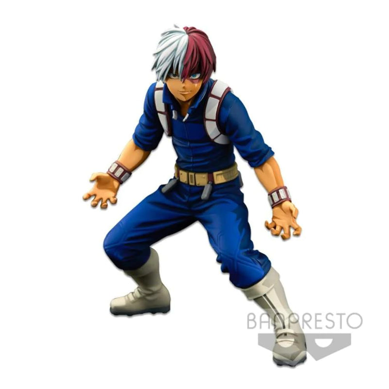 My Hero Academia Hero Academia BWFC Modeling ACADEMY SMSP SUPER MASTER STARS PIECE Todoroki Shouto Figure Two Dimensions 2D 2D Coloring D Prize