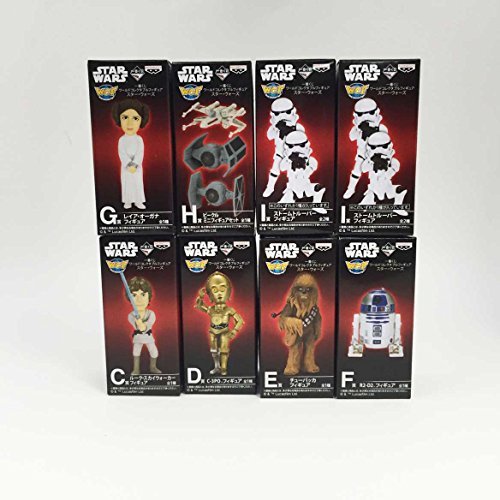 Ichiban Kuji World Collectable Figure Star Wars C-Prize I Figure Set of 8