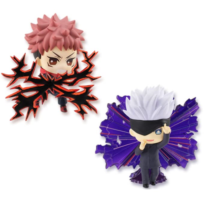 Jujutsu Kaisen Hollow Figure Mini All 2 Types Set Yuji Kojo, Satoru Gojo