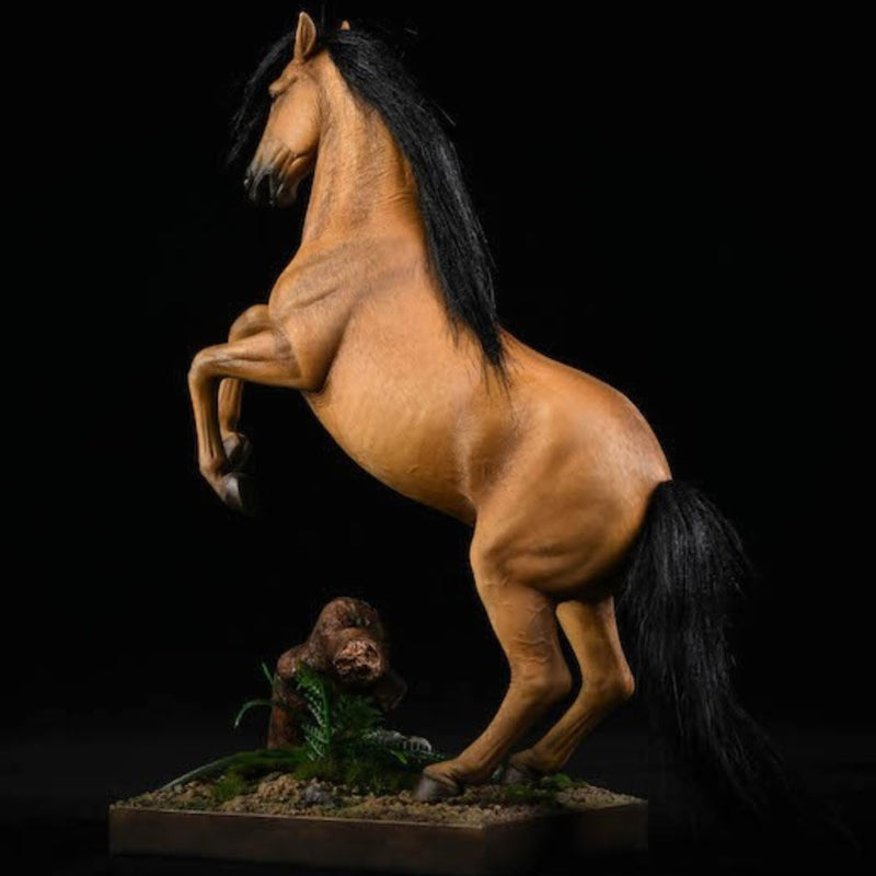 HiPlay JXK 1/12 Warm Blooded Horse 2.0 War Horse JXK037D Animal Figure Painted Finished Product Made of PVC