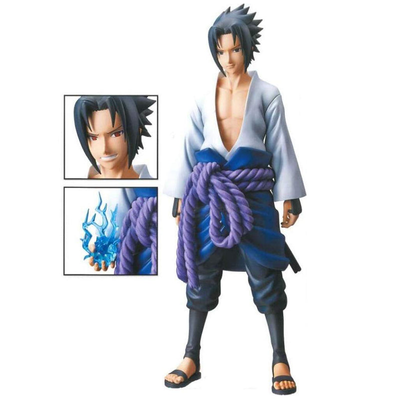 Banpresto NARUTO Shippuden. Grandista Shinobi Relations UCHIHA SASUKE Uchiha Sasuke approx. 27cm!!