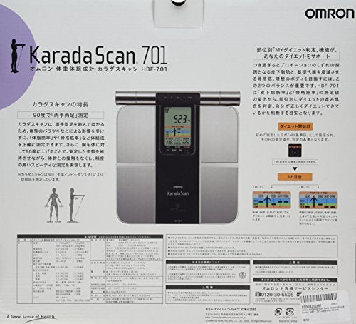 OMRON Weight / Body Composition Meter Both Hands Can Both Hand Foot Measurement Type HBF-701