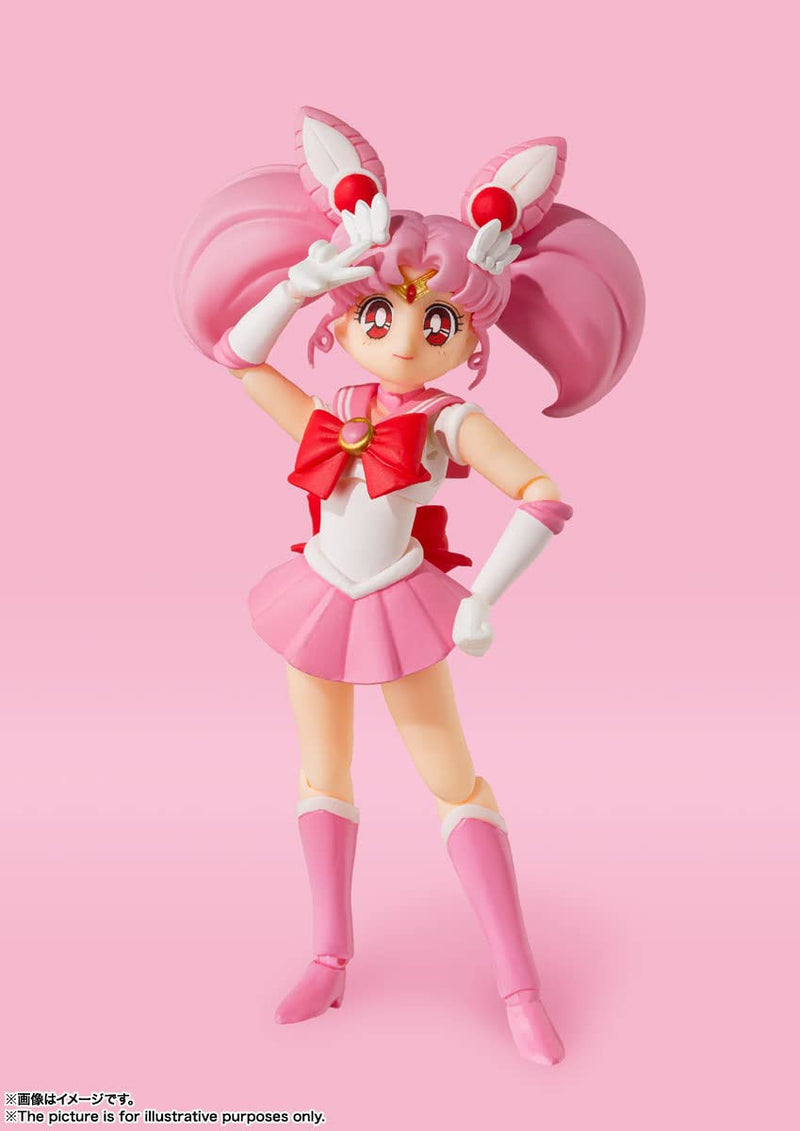 S.H.Figuarts Sailor Moon Sailor Chibi Moon -Animation Color Edition- Approx. 140mm ABS&PVC painted movable figure BAS62983