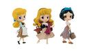 Disney Characters Q posket petit Cinderella Briar Rose Snow White Cinderella Briar Rose Snow White