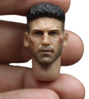 HiPlay 1/6 Punisher War Damaged Edition Mezco Ali Male Movable Action Figure Head PVC