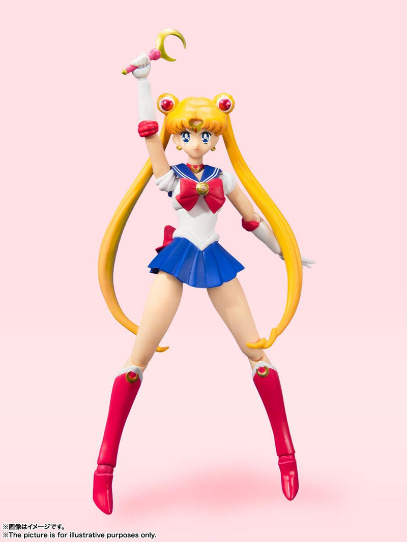 S.H.Figuarts Sailor Moon Sailor Moon -Animation Color Edition- Approx. 140mm ABS&PVC painted movable figure