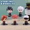 LANJING Jujutsu Kaisen Satoru Gojo Figure Model Ornament Anime Figure Model Birthday Gift PVC Painted Complete Figure Product Contents: Jujutsu Kaisen Figure Set A, 5 pieces