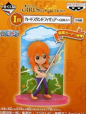 [Ichiban Kuji] Prize I One Piece Card Stand Figure ~GIRLS~ Nami