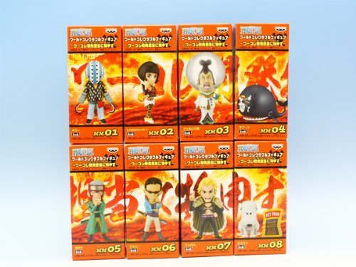 One Piece World Collectable Figure Complaining to Work Collection Development Manager Banpre 8 types full complete set