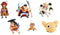 One Piece World Collectible Figure WT100 Commemoration Original Illustration by Eiichiro Oda 100 Great Pirate Views 10 All 6 Types Set Banpresto