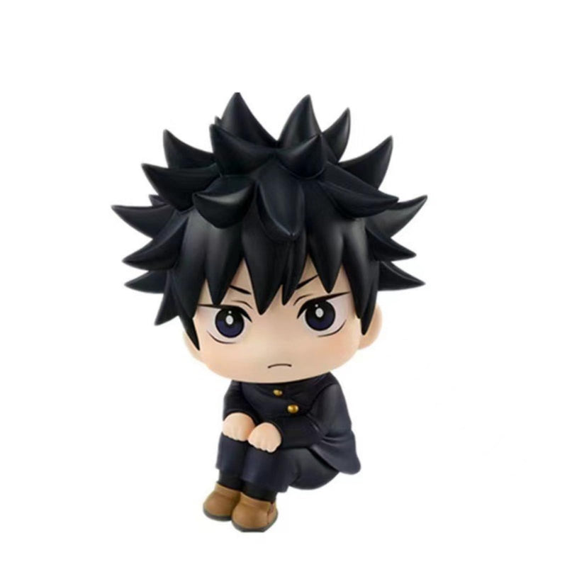 BoayDar figma Rukup Nendoroid Jujutsu Kaisen Figure Q version Yujin Kojo Gojo Satoru Fushikuro Kei Kugisaki Nobara Figure Goods 10cm Fushikuro