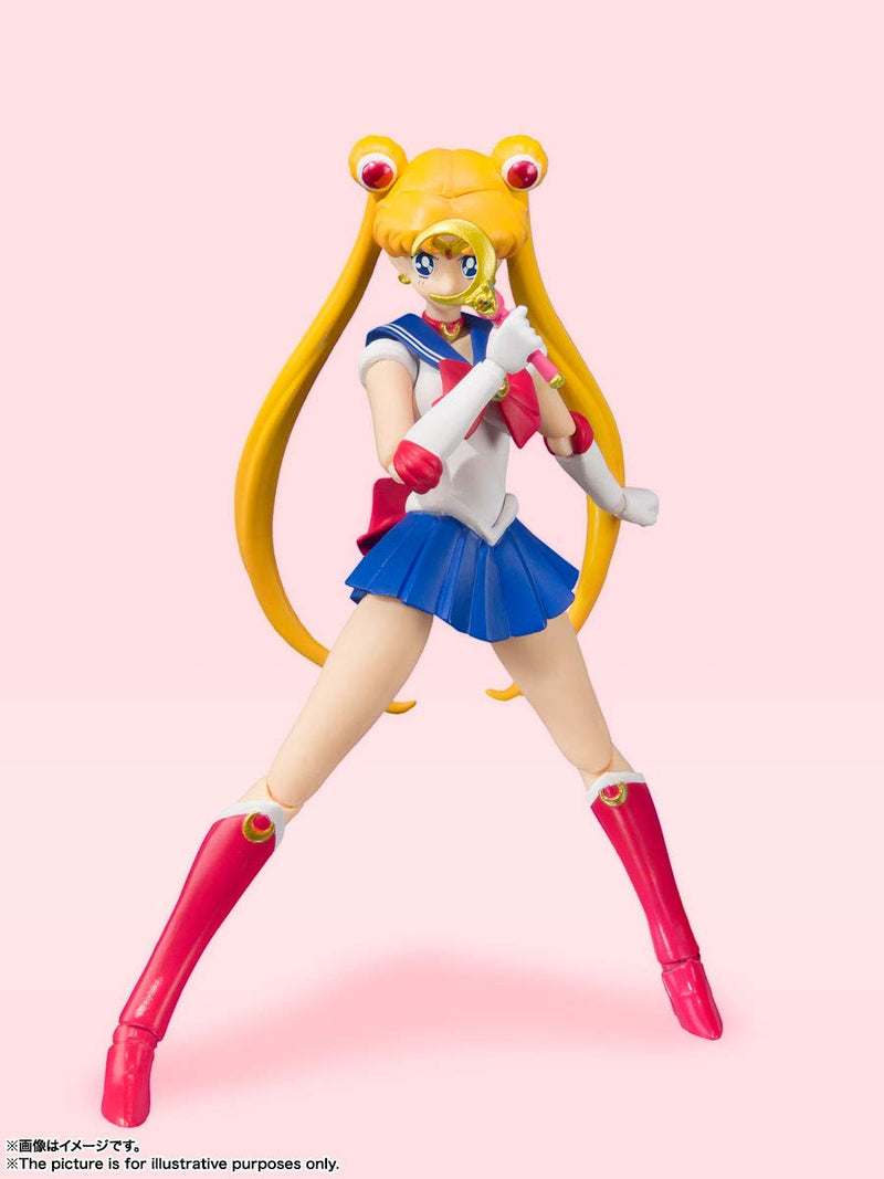 S.H.Figuarts Sailor Moon Sailor Moon -Animation Color Edition- Approx. 140mm ABS&PVC painted movable figure