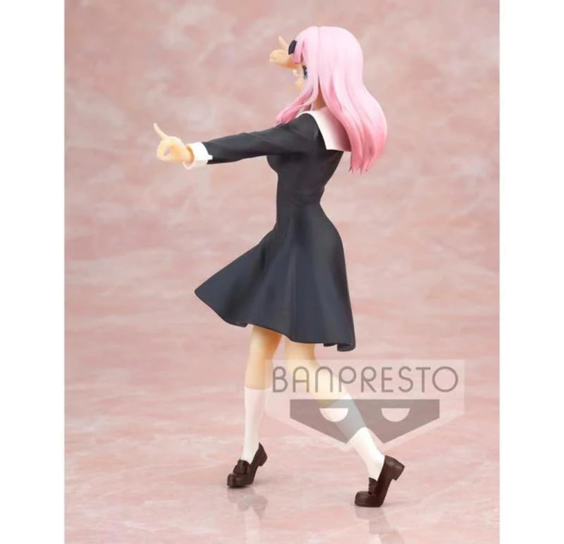 Banpresto Kaguya-sama Wants to Be ConfessedLove Brain Battle of Geniuses Kyunties Chika Fujiwara Figure