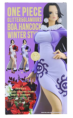 One Piece GLITTERGLAMOURS BOA.HANCOCK WINTER STYLE [2.B Purple] (Single item)