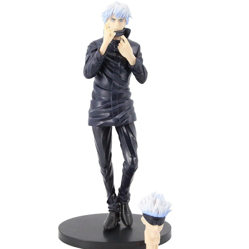 BoayDar Jujutsu Kaisen Badge Hanayashiki Kaitama Tamaori Natsuyu Ketsu Megumi Fushiguro Yuhito Kojo Toge Inumaki Nobara Kugisaki Satoru Gojo Chokonose Figure ABS&PVC Pre-painted Kaitama/Tamaori Figure 25cm Satoru Gojo