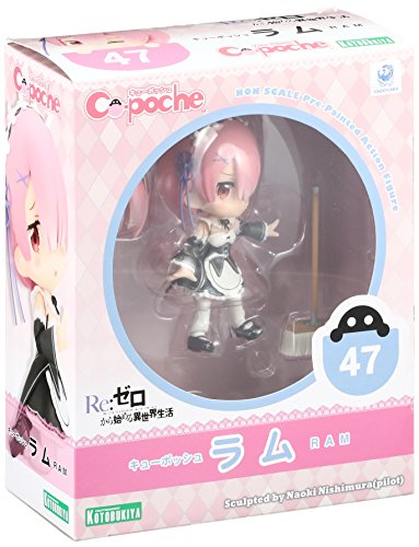 Q-posh Re:ZERO -Starting Life in Another World- Ram Non-scale PVC Painted Movable Figure