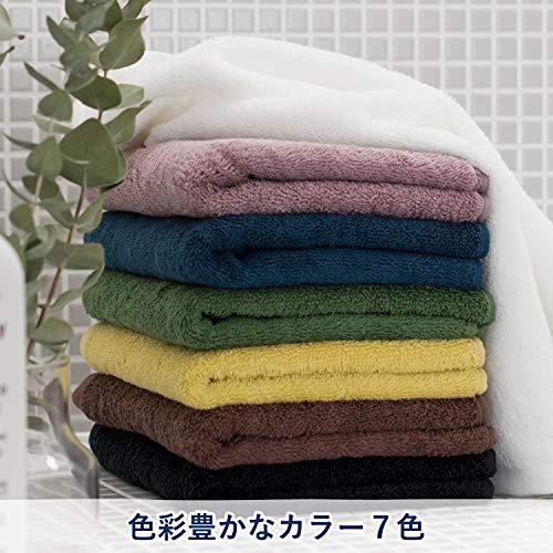 Bloom Imabari Towel Leon Bath towel 2 sets Sanho Kin Cotton (White) Leon_bt2_wh