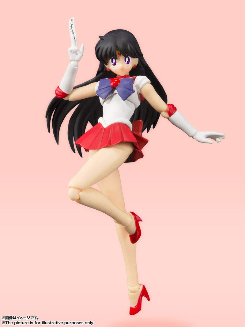 S.H.Figuarts Sailor Moon Sailor Mars -Animation Color Edition- Approx. 140mm ABS&PVC painted movable figure