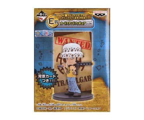 Ichiban Kuji One Piece ~Marineford Final Battle~ E Prize Card Stand Figure Trafalgar Law