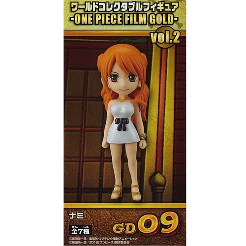 One Piece World Collectable Figure ONE PIECE FILM GOLD vol.2 Nami Single Item (Prize)